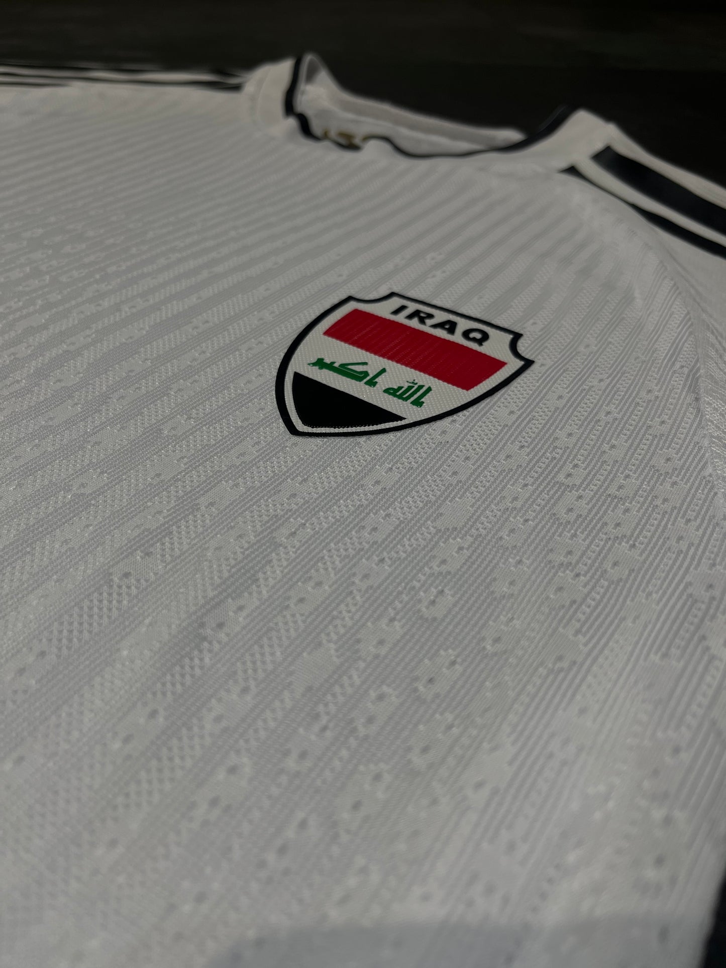 Iraq National Team White Home Football Shirt - Premium Fan Edition | Limited Drop