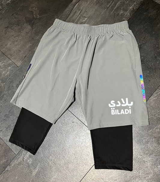 Brand new Grey Biladi awrah shorts