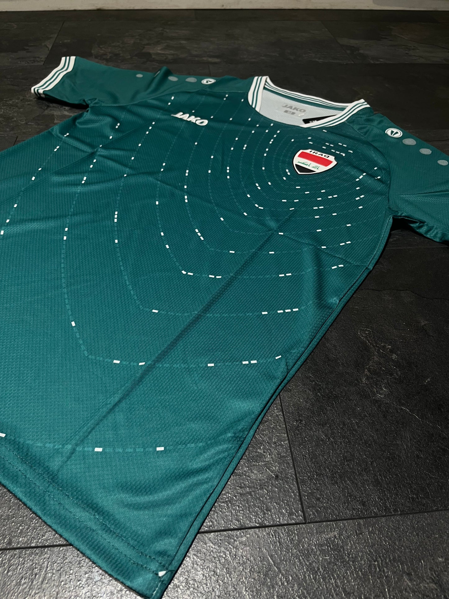 Iraq National Team Retro Green Jersey – Historic World Cup Return Edition 🇮🇶